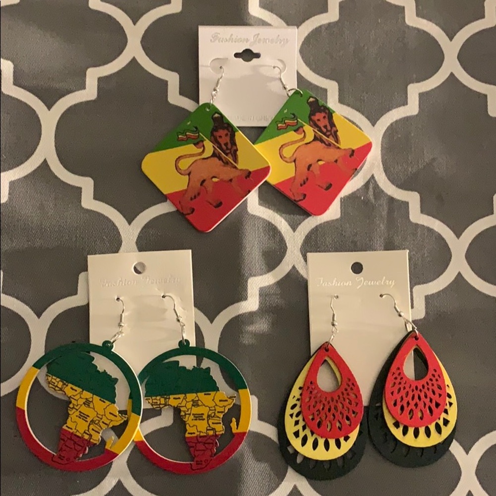 Wood Earrings